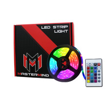 Mastermind LED Strip light Multi-Color RGB – 5m (Plug Type)